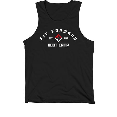 Fit Forward Gear, a Black Premium Cotton Tank