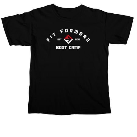 Fit Forward Gear, a Black Comfort Colors Unisex Tee