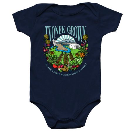 Tyonek Grown" Onesie