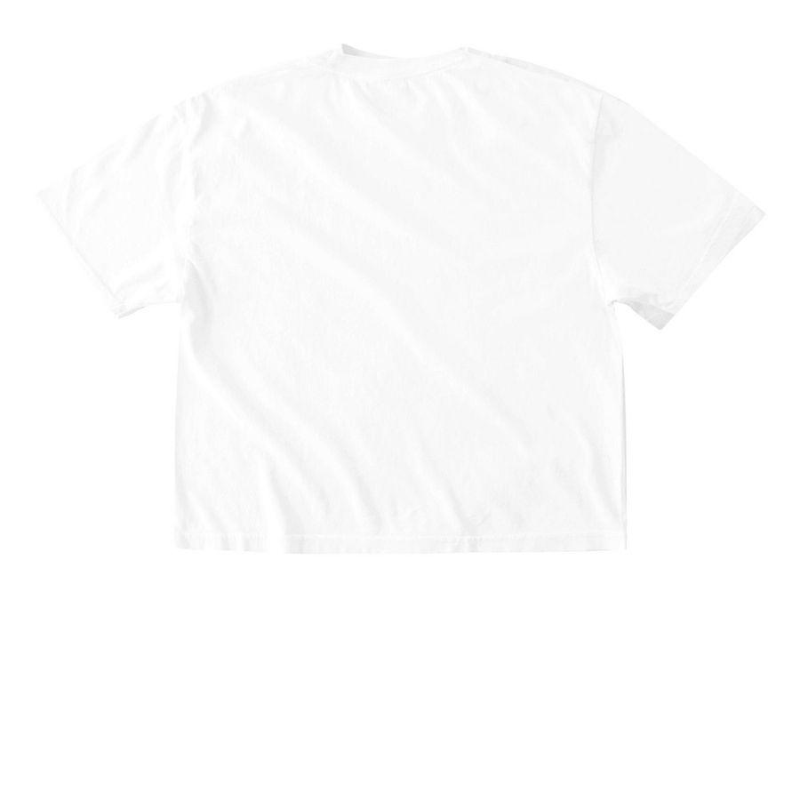 SSTLife - Deadhead - Cropped Tops, a White Comfort Colors Boxy Tee (back-view)