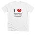 I love someone with CSS&nbsp;, a Solid White Blend Premium Unisex Tee