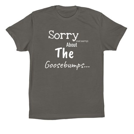 Sorry (Not Sorry), a Asphalt Premium Cotton Tee