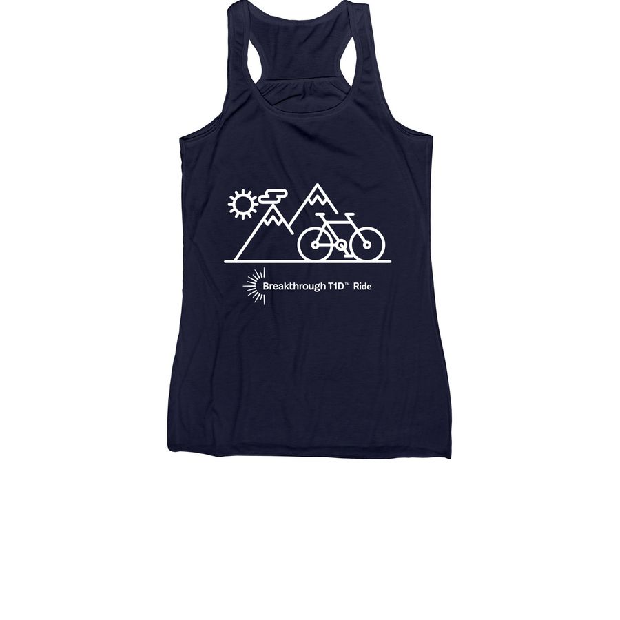 Mountain ride BT1D, a Navy Women's Racerback