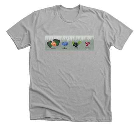 Aluk Apparel, a Athletic Heather Premium Unisex Tee