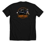 Mount Airy Working Dog Club, a Solid Black Blend Premium Unisex Tee (back-view)