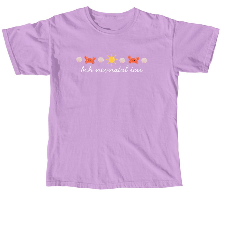 BCH NICU Shirts!, a Neon Violet Comfort Colors Unisex Tee