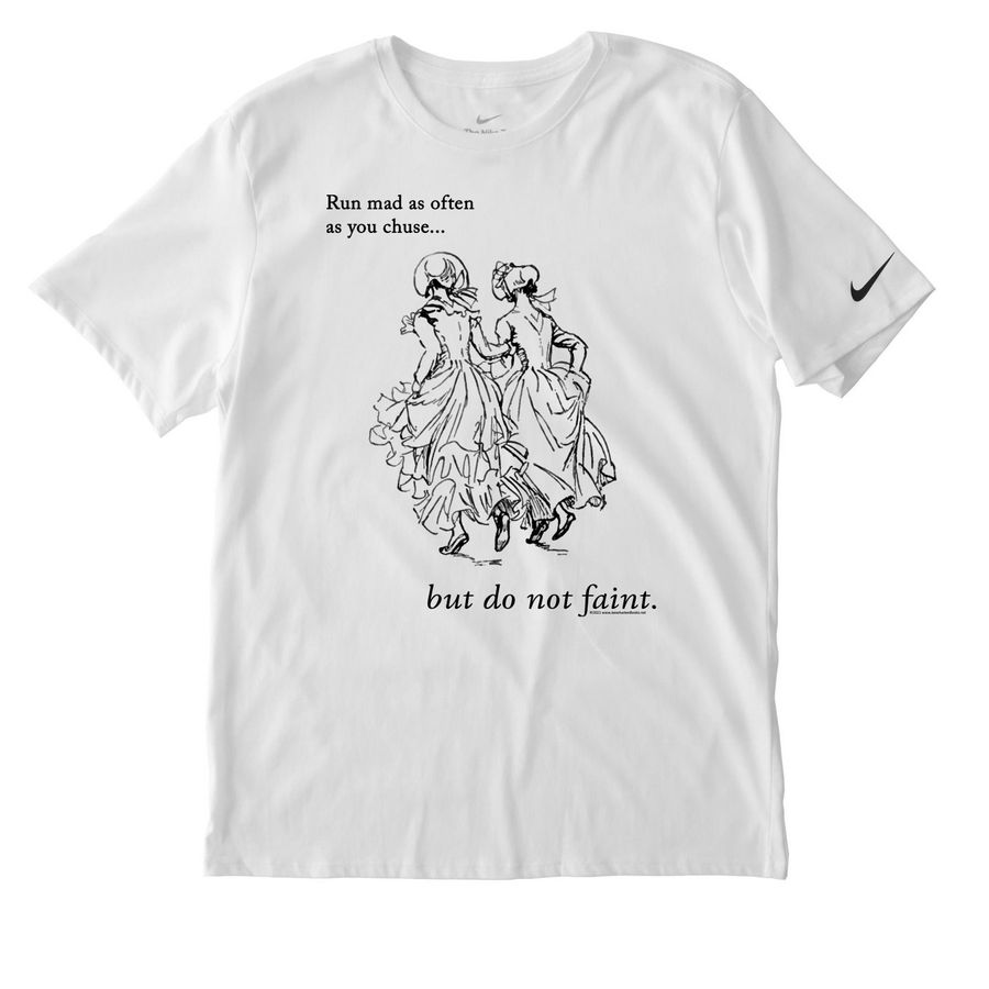 JASNA AGM Fun Run, a White Nike Dri-FIT Jersey Blend Performance Tee