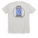 KMT2B Dystonia Foundation, a Heather Cement Premium Unisex Tee (back-view)