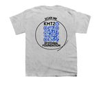 KMT2B Dystonia Foundation, a Sport Grey Youth Unisex Tee (back-view)