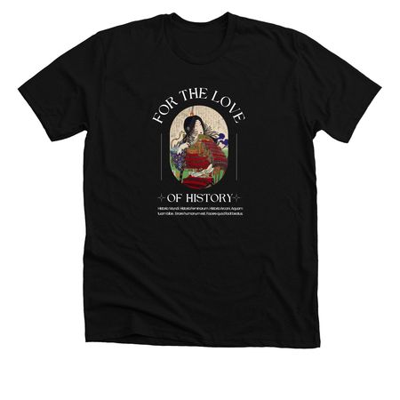 Global Fund For Women! (Tomoe Gozen), a Solid Black Blend Premium Unisex Tee