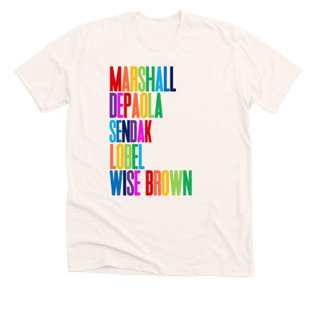 SAY GAY, a Heather Natural Premium Unisex Tee