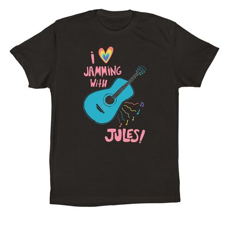 I ? JWJ! Adult & Youth&nbsp;, a Black Premium Cotton Tee
