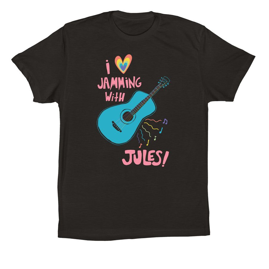 I ? JWJ! Adult & Youth&nbsp;, a Black Premium Cotton Tee