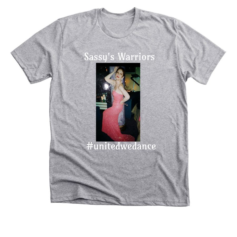 Sassy's Warriors - Parkinson's Unity Walk&nbsp;, a Athletic Heather Premium Unisex Tee