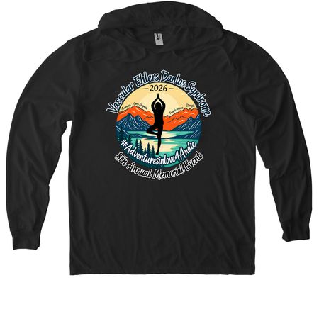 2026 Annual Adventuresinlove4Andie Event, a Space Black Allmade Eco Triblend Hoodie Tee