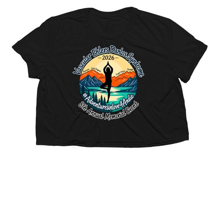2026 Annual Adventuresinlove4Andie Event, a Black Women?s Flowy Cropped Tee