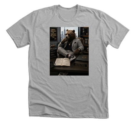 NEXT MOVE, a Athletic Heather Premium Unisex Tee