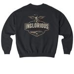 KYLN, a Black Stanley/Stella Ledger Dry Crewneck Sweatshirt (back-view)