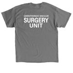 Original 5EW, a Charcoal Classic Unisex Tee (back-view)