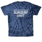 Original 5EW, a Navy Classic Tie Dye Tee (back-view)