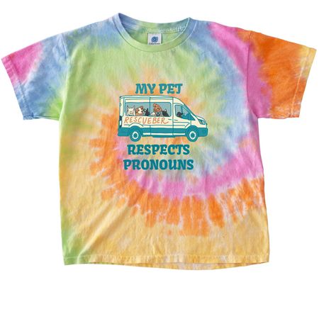 Proud of the pronouns&nbsp;, a Eternity Youth Tie Dye Tee