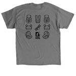 Child Passenger Safety Technician, a Charcoal Classic Unisex Tee (back-view)