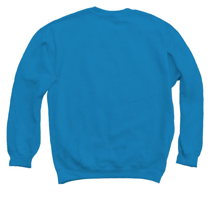 TCMU Hoodie or Sweatshirt with Locations, a Sapphire Crewneck Sweatshirt (back-view)