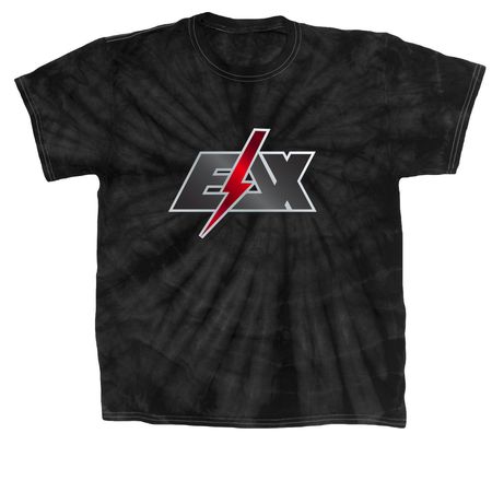 EAX Tie Dye, a Black Classic Tie Dye Tee
