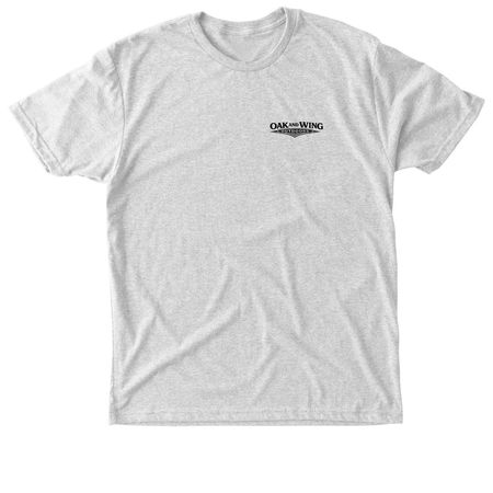 O&W NC Raised, a Heather White Triblend Unisex Tee