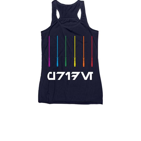 Pride Shirt&nbsp;, a Navy Women's Racerback