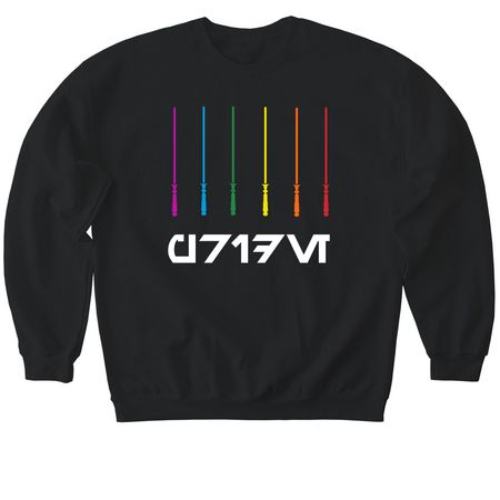 Pride Shirt&nbsp;, a Black Softstyle Crewneck Sweatshirt