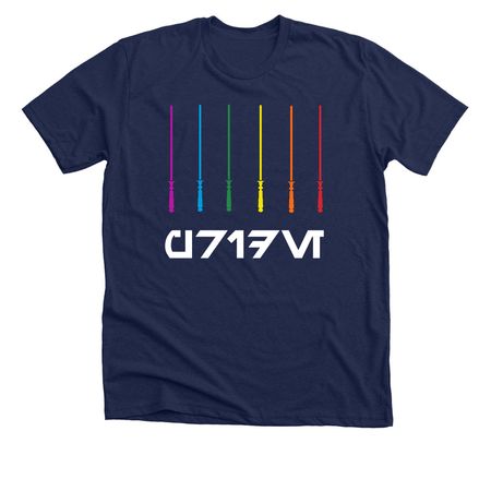 Pride Shirt&nbsp;, a Solid Navy Blend Premium Unisex Tee