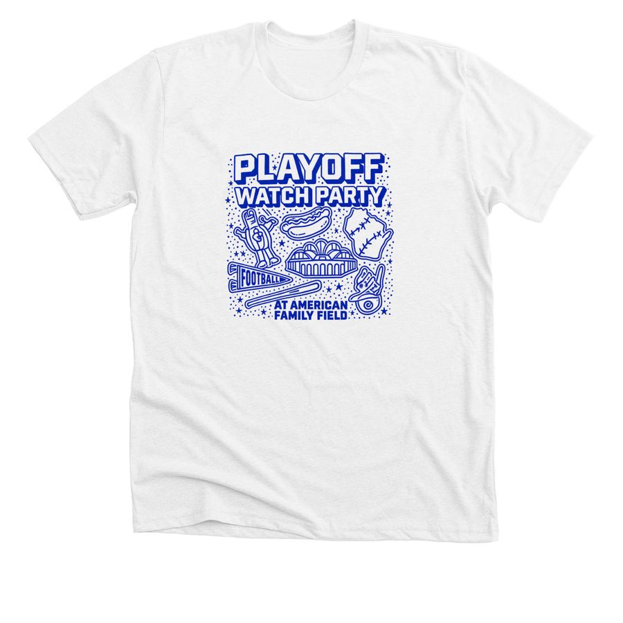 Milwaukee screen printer brings live T-shirt, a Solid White Blend Premium Unisex Tee