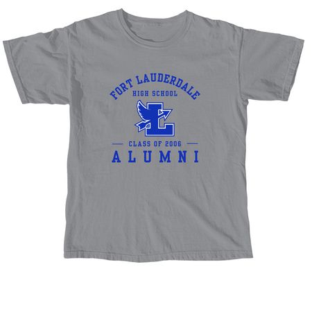 FLHS Alumni Collection - Class of 2006, a Granite Comfort Colors Unisex Tee