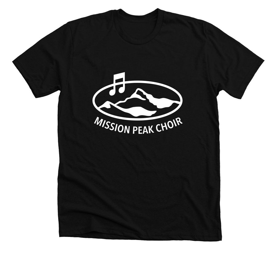 Mission Peak Choir, a Solid Black Blend Premium Unisex Tee