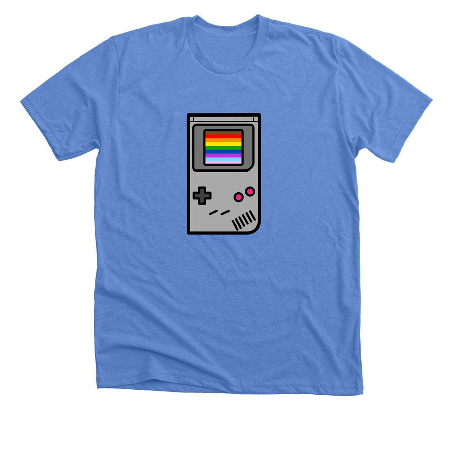 Pride 2026 Fundraiser!, a Heather Columbia Blue Premium Unisex Tee