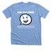 Bravo Smiley Shirts, a Heather Carolina Blue Premium Unisex Tee
