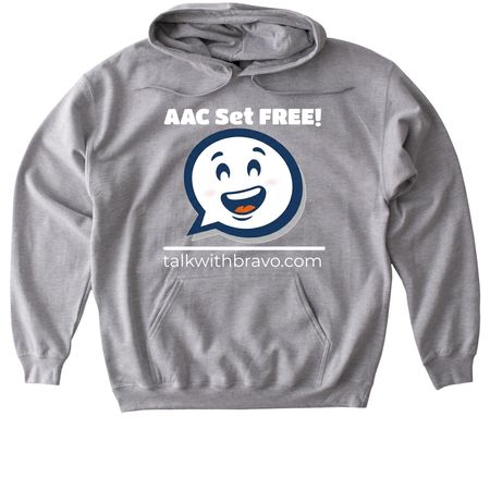 Bravo Smiley Shirts, a Sport Grey Gildan Softstyle Pullover Hoodie