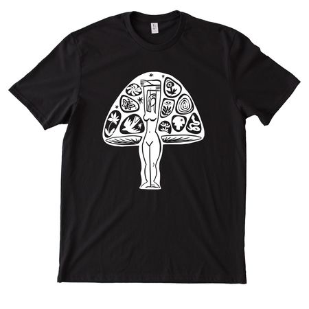 Proud M.O.M. Everyday Tee&nbsp; &nbsp;, a Deep Black Allmade Heavyweight Recycled Cotton Tee