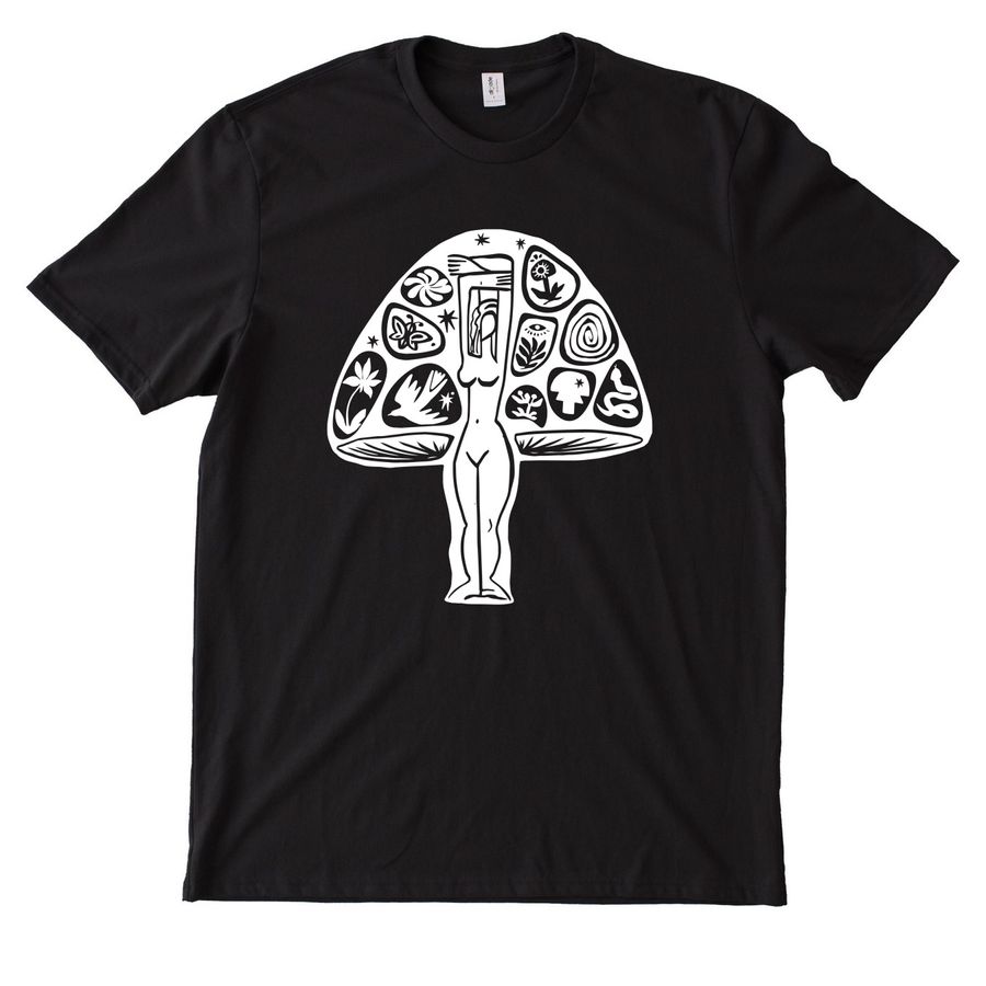 Proud M.O.M. Everyday Tee&nbsp; &nbsp;, a Deep Black Allmade Heavyweight Recycled Cotton Tee