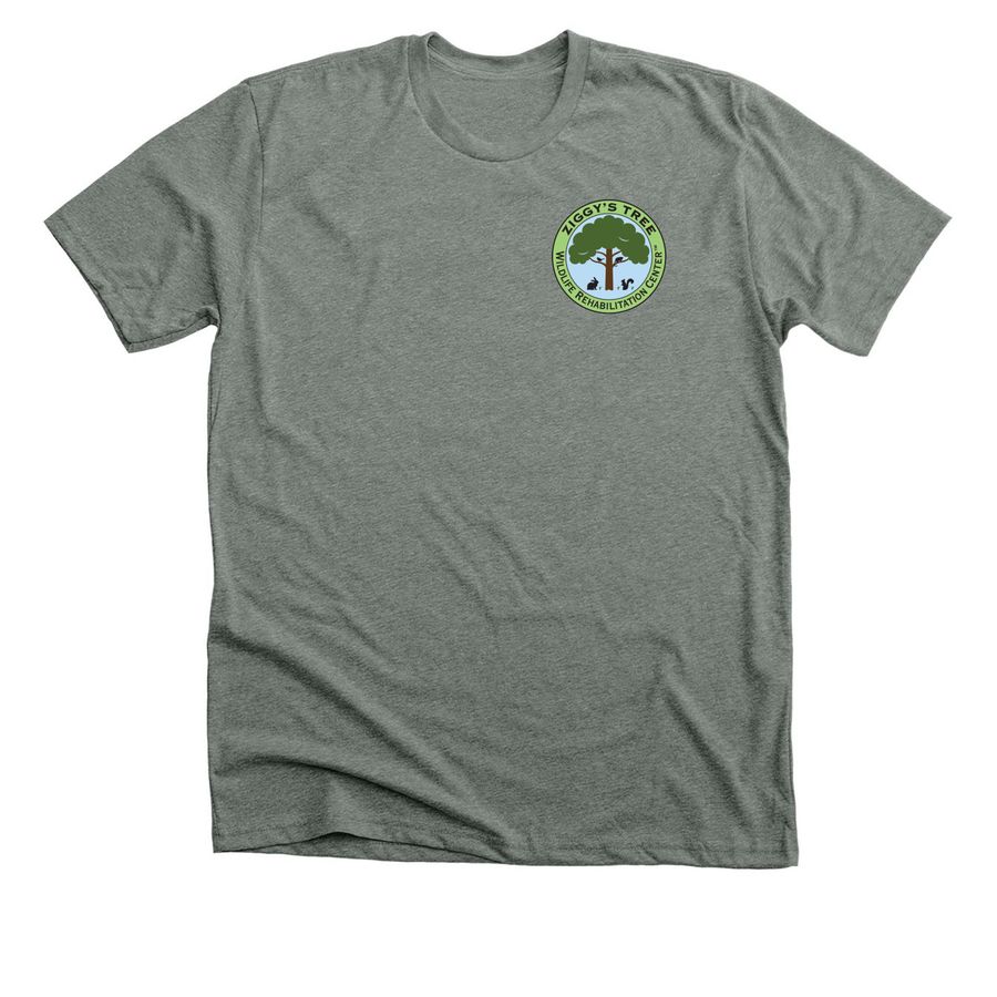 Save Our Wildlife T-shirt, a Deep Heather Premium Unisex Tee