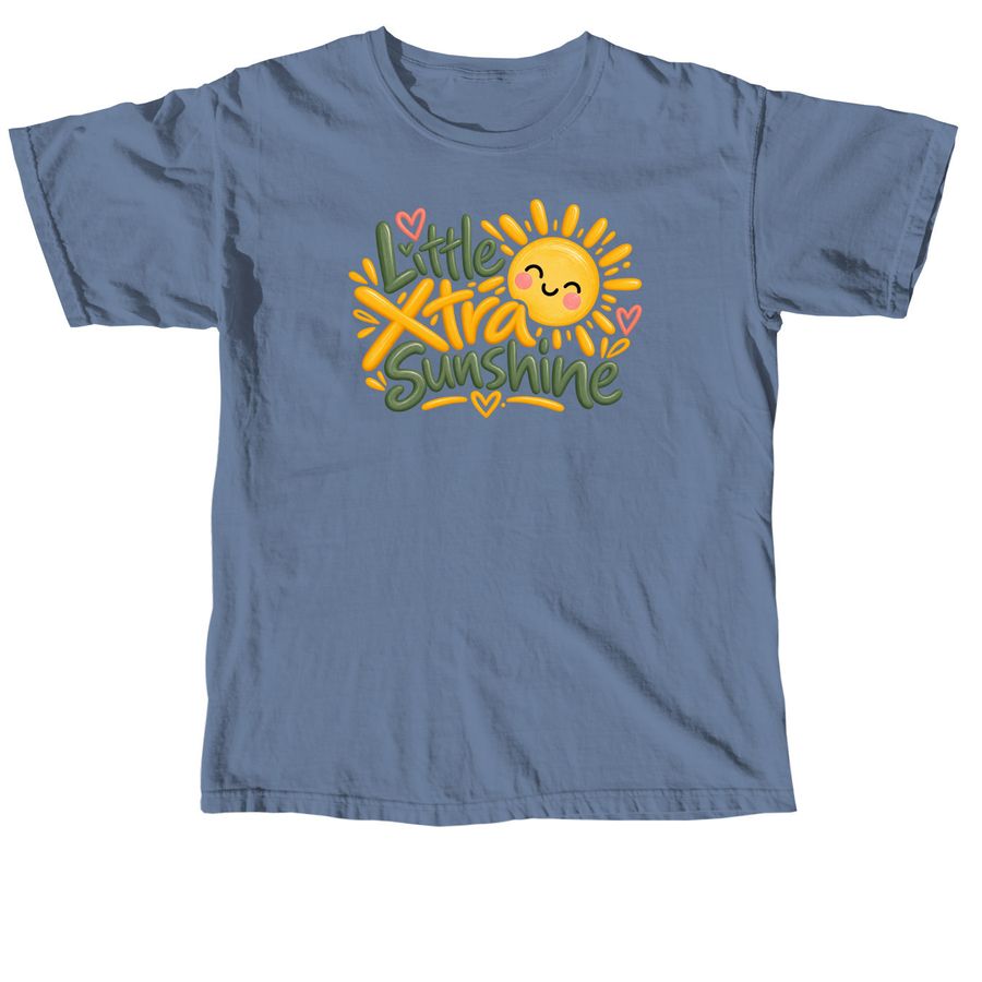 Little Xtra Sunshine&nbsp;, a Blue Jean Comfort Colors Unisex Tee