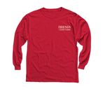 No Coast Like The Lost Coast, a Red Youth Long Sleeve Tee (back-view)