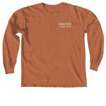 No Coast Like The Lost Coast, a Yam Comfort Colors Long Sleeve Tee (back-view)