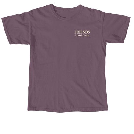 No Coast Like The Lost Coast, a Dusk Comfort Colors Unisex Tee