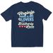 VRPS @ NRPA 26, a Navy Softstyle Cotton Tee (back-view)