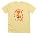 Painted by a child in Ukraine, a Heather French Vanilla Premium Unisex Tee