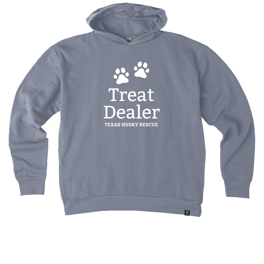 TXHR - Treat Dealer, a Basalt Grey Reclaimist Pullover Hoodie