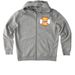 Thank you for SAVING a LIFE, a Heather Grey Stanley/Stella Unisex Cultivator 2.0 Zip Up Pullover Hoodie