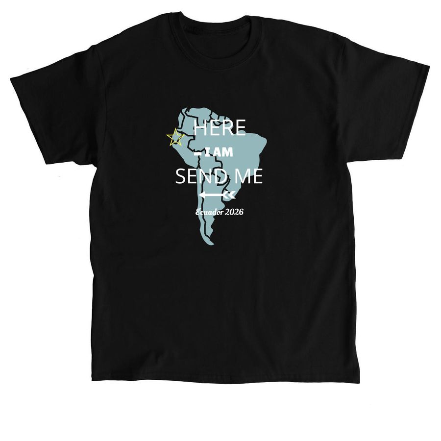 Send me, a Black Classic Unisex Tee